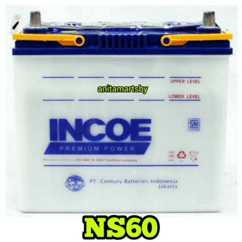 Jual accu Incoe Premium Ns60 aki mobil TARUNA TERIOS AVANZA XENIA SWIFT