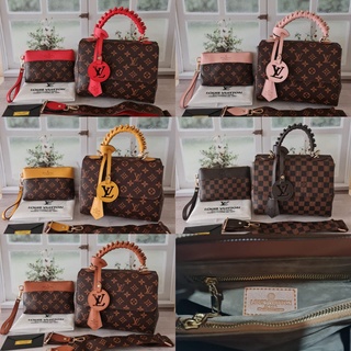 DI JUAL TAS LV ORI CLUNY BB SL MNG NOIR M 46372 100% BARU