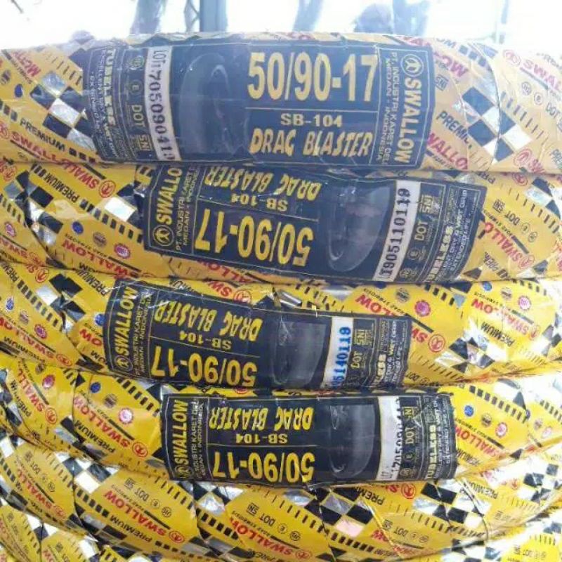 Jual ban swallow 50 90 17 drag blaster kembang botak | Shopee Indonesia