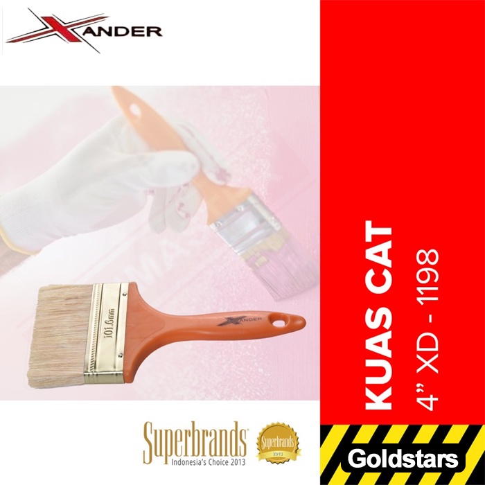 Jual Xander Kuas Cat Ukuran 1 / 2 / 3 / 4 / 5
