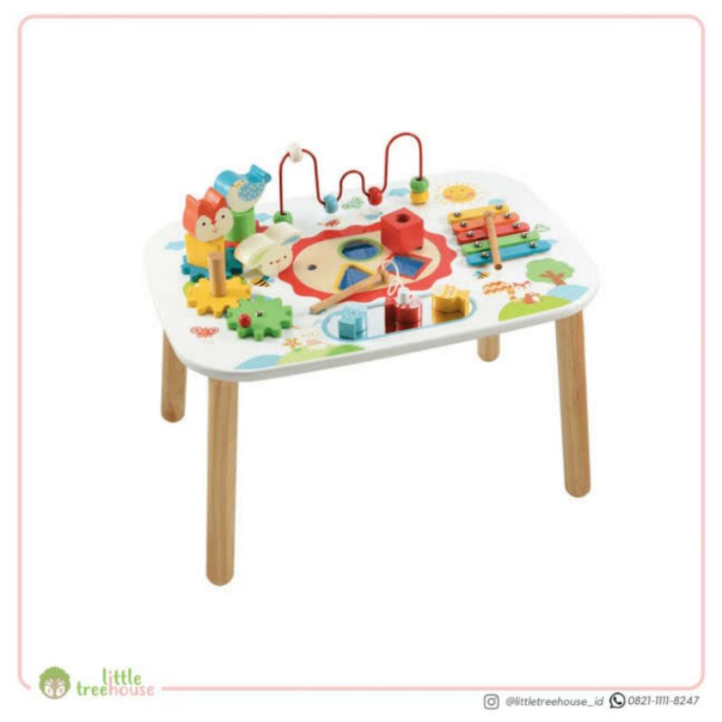 Jual ELC Wooden Activity Table Shopee Indonesia