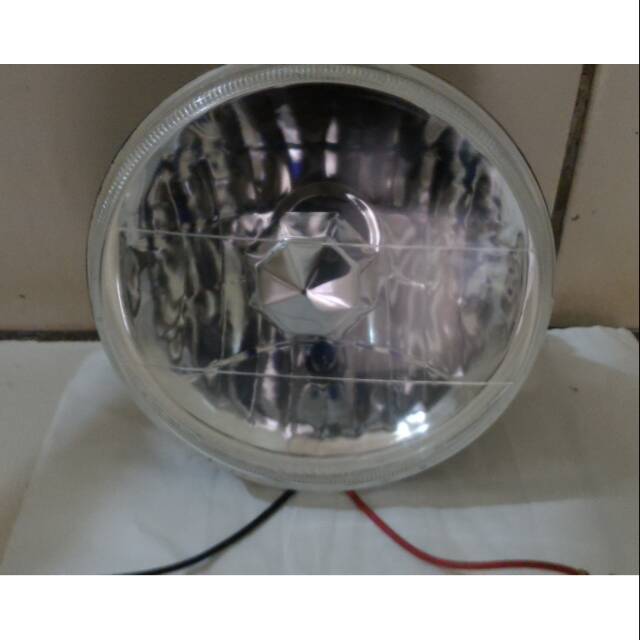 Jual Lampu Bulat Besar Headlamp Head Lamp Katana Hardtop Hartop Trooper ...