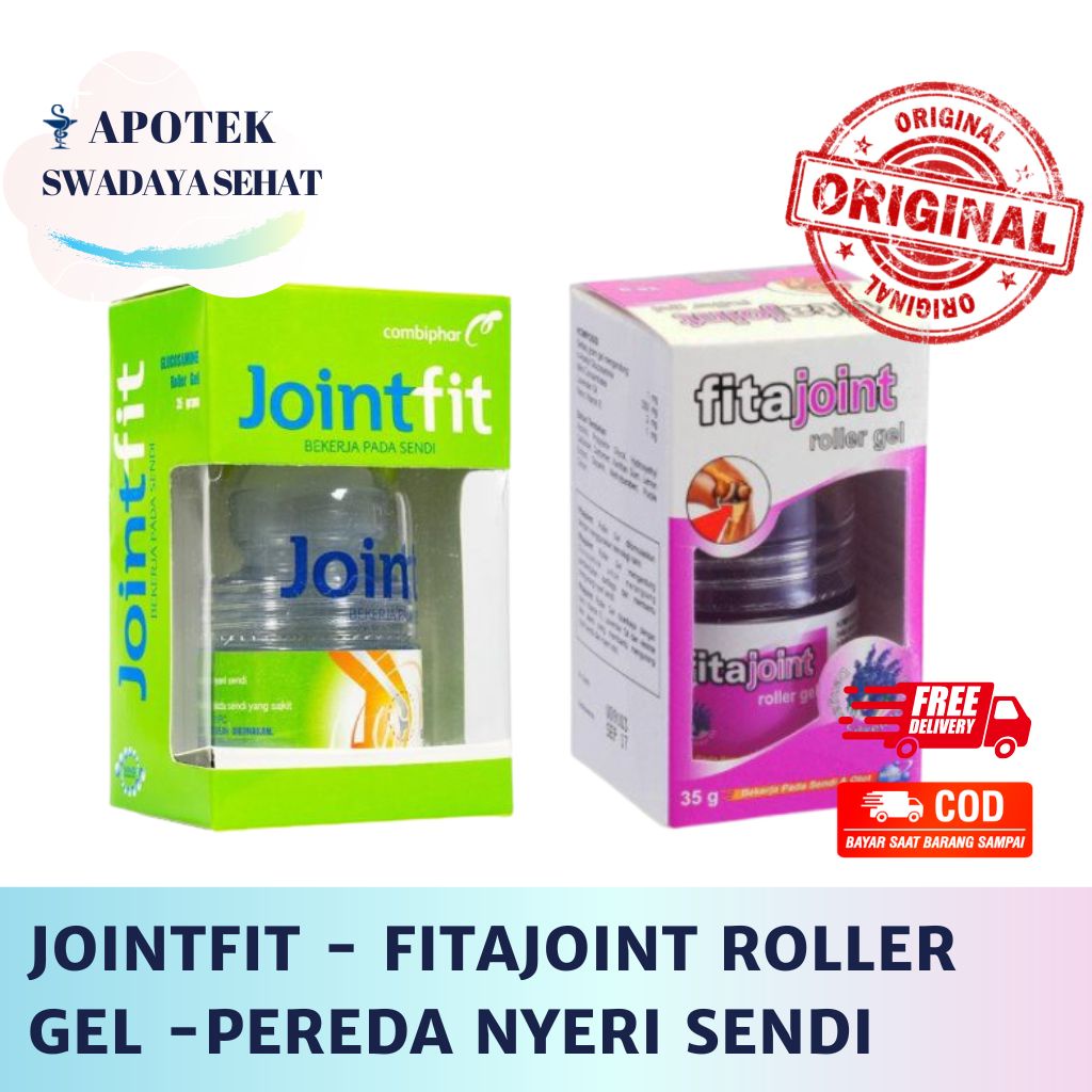Jual JOINTFIT FITAJOINT Roller Gel 35 Gram - Pereda Nyeri Sendi Joint ...