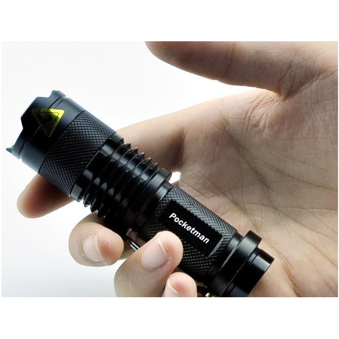Jual Senter LED Cree XML Q5 2000 Lumens waterproof 3 Mode lampu Hanging ...