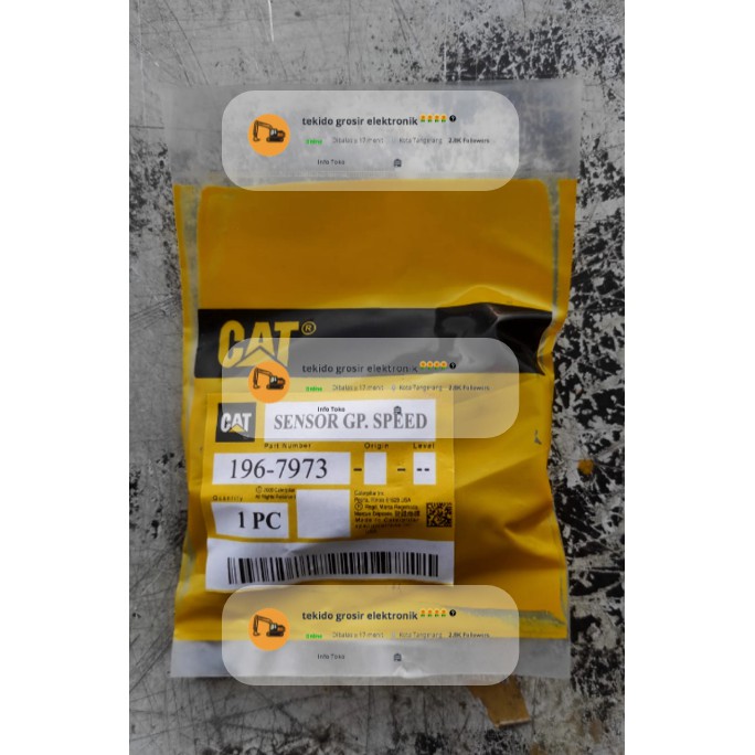 Jual SENSOR RPM CATERPILLAR E-320B C S6KT MITSUBISHI 196-7973 196 7973 ...