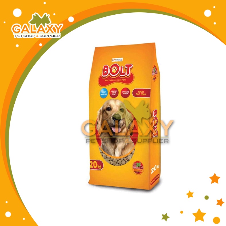 Jual BOLT DOG FOOD 20kg - Makanan Anjing | Shopee Indonesia