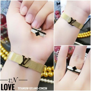 Gelang LV Titanium – Himpaudi Mart