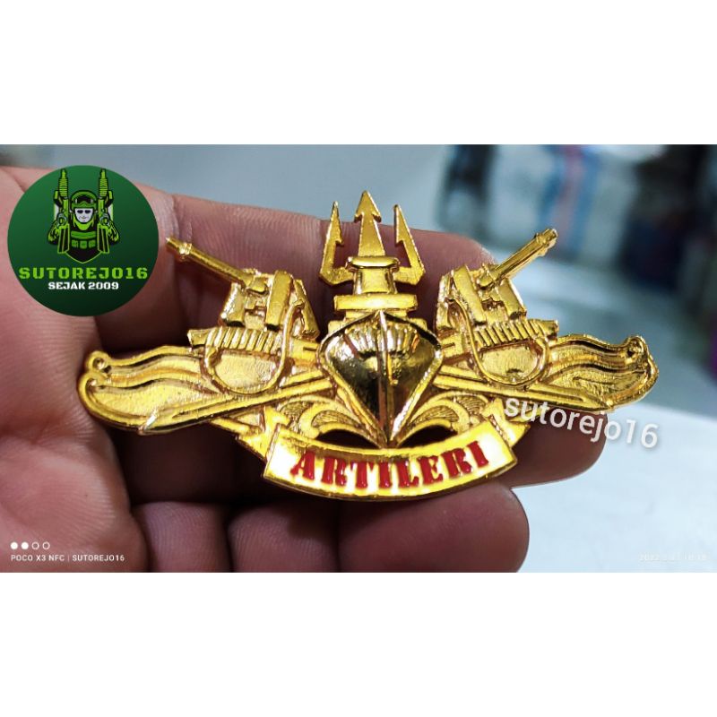 Jual Emblem Brevet Tni Ad Artileri Medan Armed Terbaru Shopee Indonesia