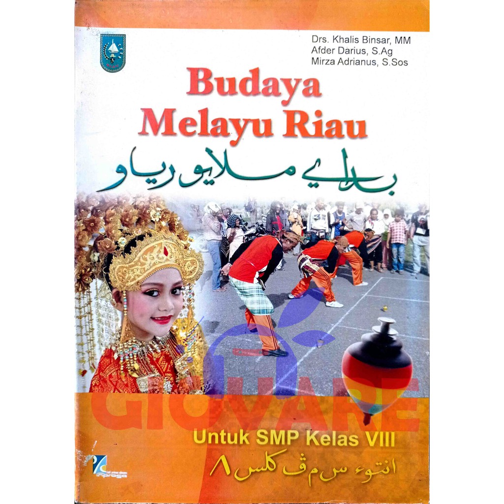 Jual BUKU BMR BUDAYA MELAYU RIAU KELAS 8 KURIKULUM 2013 INPRASA ...