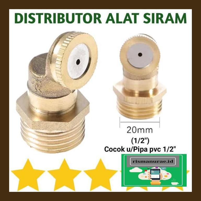 Jual Reyisd50 Sprinkler 1 Way Mist Nozzle Head Sprayer Kuningan Alat ...