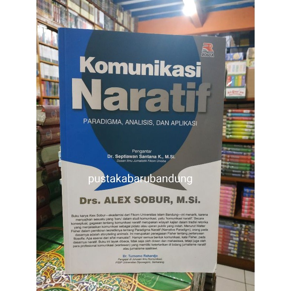 Jual [Original] Buku Komunikasi Naratif Paradigma Analisis Dan Aplikasi ...