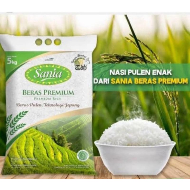 Jual Beras Sania premium 5kg | Shopee Indonesia