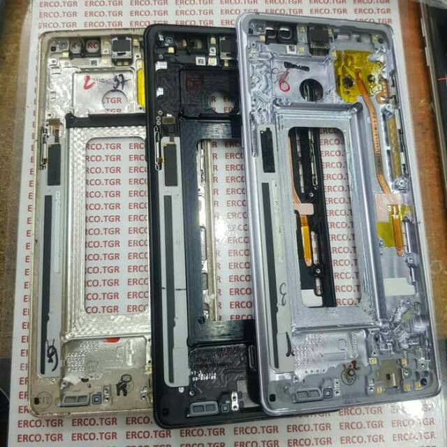 Jual SAMSUNG NOTE 8 N950 BEZEL TULANG SAMPING TULANG TENGAH ORIGINAL ...