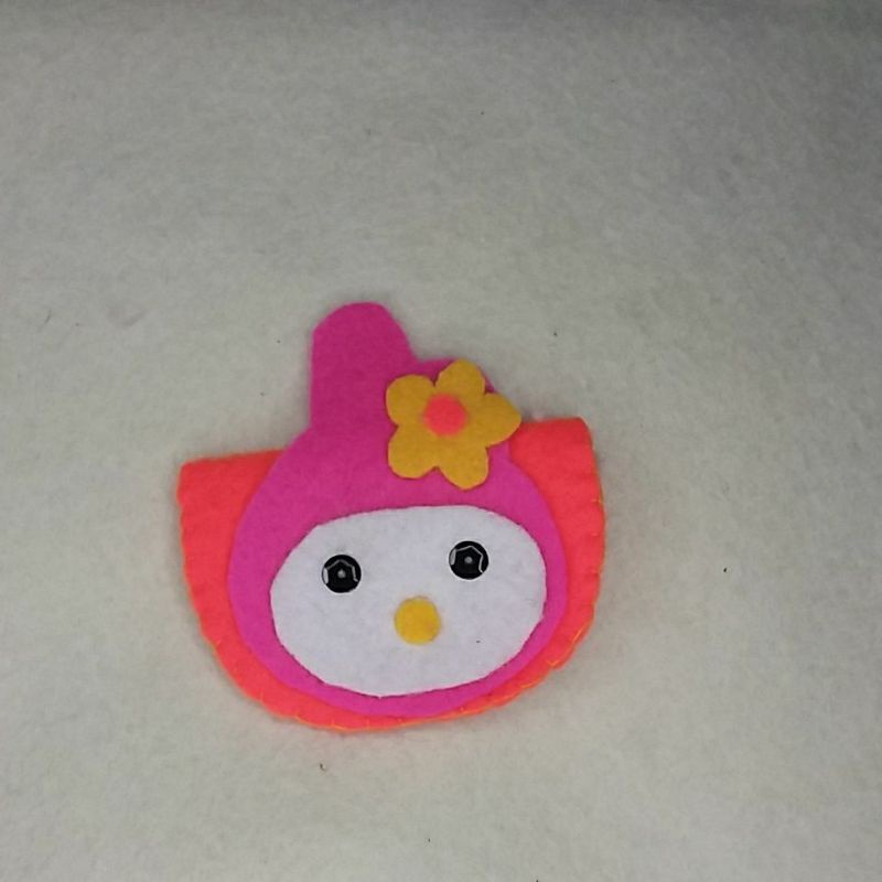 Jual (1pc) amplop kain flanel ASTOR karakter lebaran angpao lucu unik