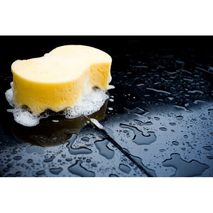 Jual SPON MEDIUM KUNING BUSA CUCI MOBIL MOTOR PIRING FOAM WASH TEBAL ...