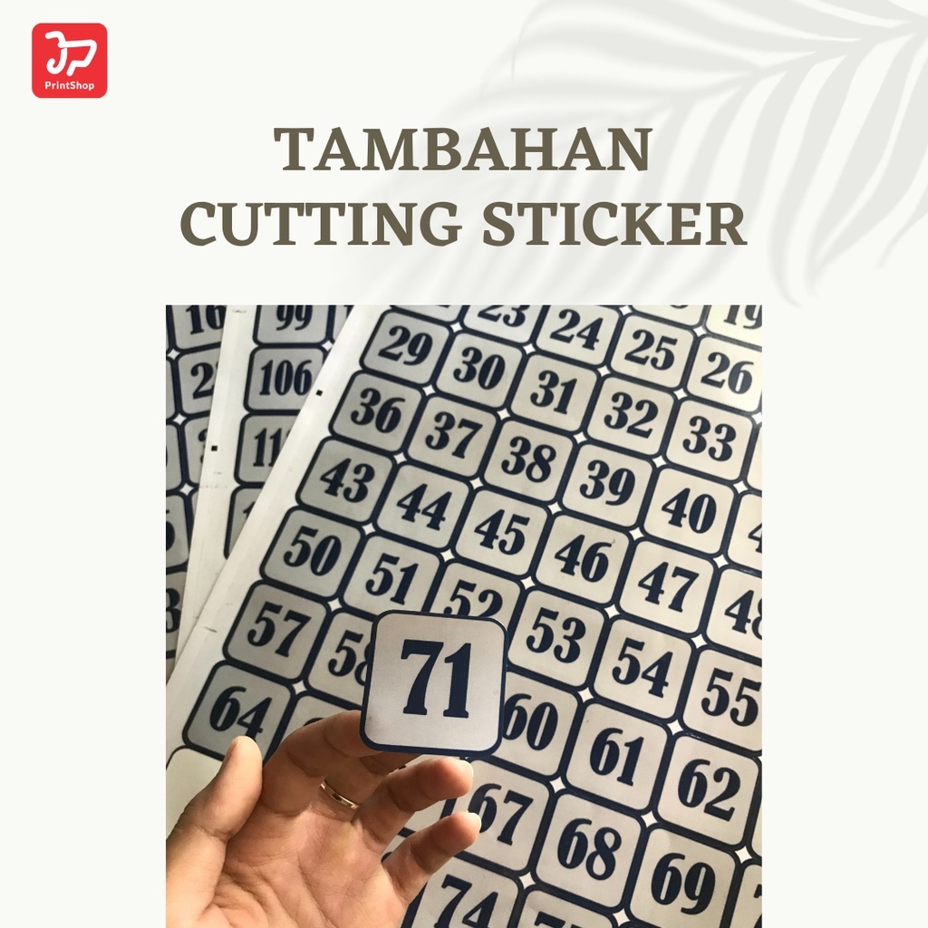 Jual TAMBAHAN BIAYA CUTTING STICKER I TAMBAHAN BIAYA POTONG | Shopee ...