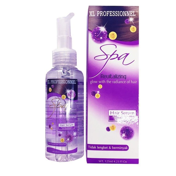 Jual Xl Professionnel Spa Revitalizing Hair Serum Ungu 125ml Shopee Indonesia 