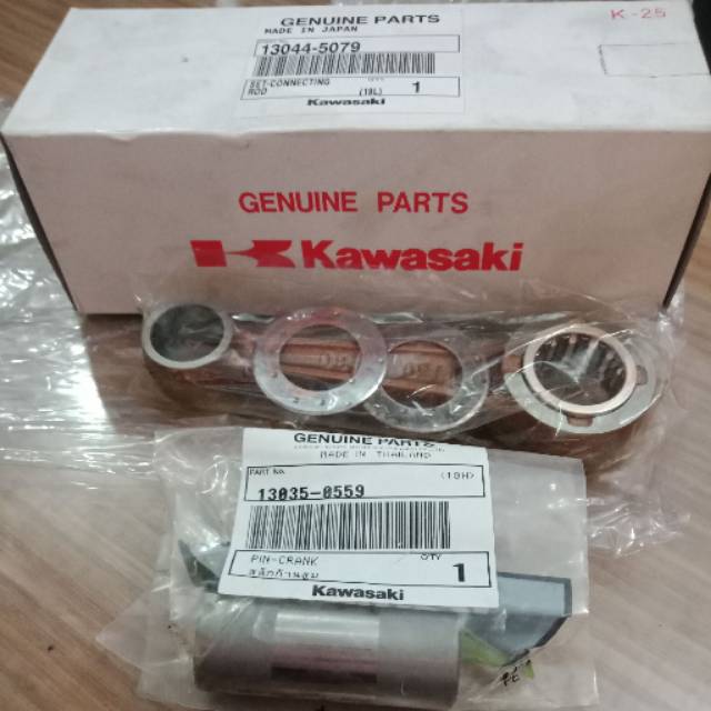 Jual Stang Piston Seher Conrod Connecting Rod Set Ninja R Original Ori Asli Kawasaki Kgp