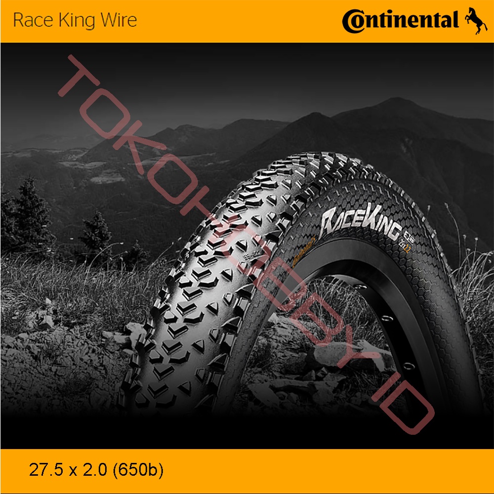 Jual Continental Race King 27.5 2.0 650b Wire Kawat Yellow Label Ban Sepeda MTB XC EBike