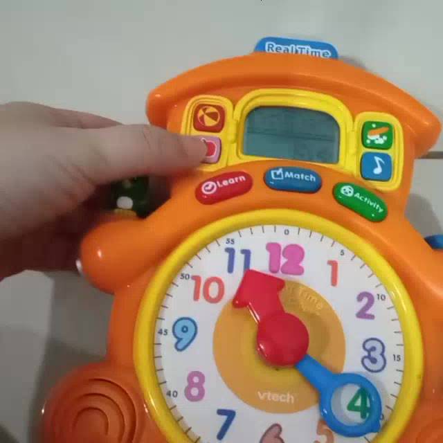 Jual vtech learning time cuckoo clock preloved | Shopee Indonesia