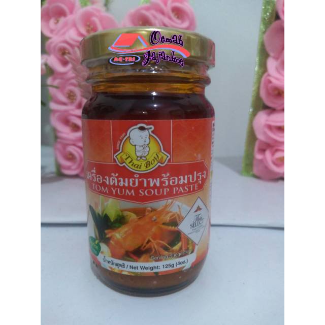 Jual Thai boy instant tom Yum soup paste 125gr | Shopee Indonesia