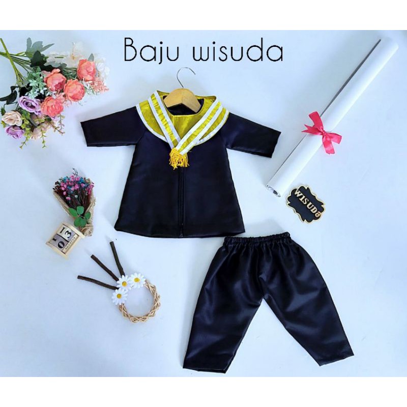 Jual BAJU WISUDA // SERAGAM WISUDA // KOSTUM ANAK | Shopee Indonesia