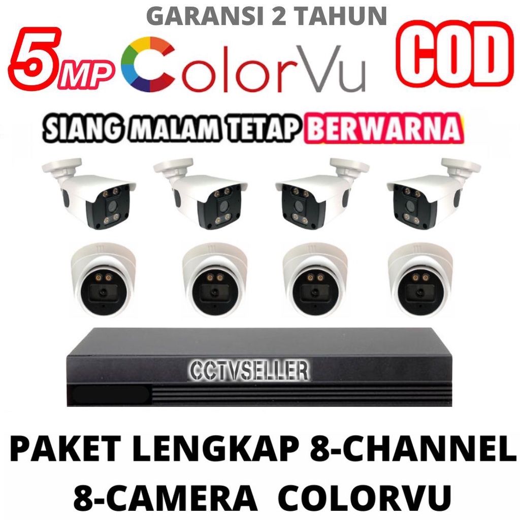 paket ip camera 8 channel