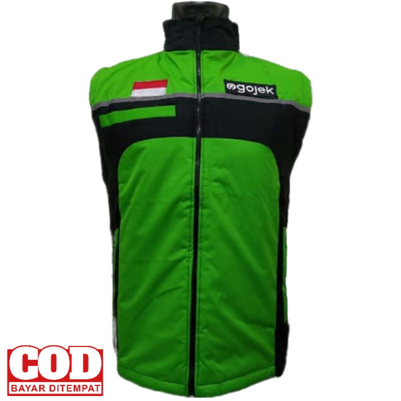 Jual Rompi Driver Gojeek Bahan Waterproof | Shopee Indonesia