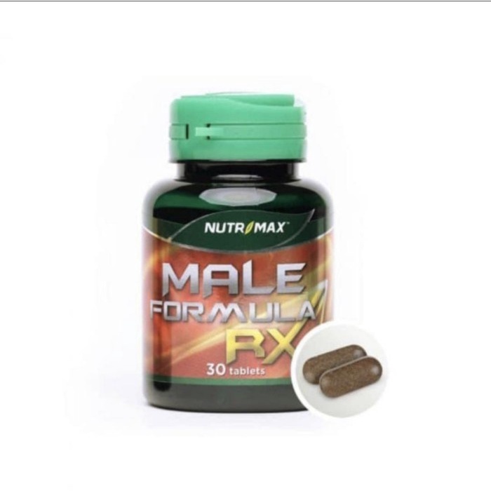 Jual NUTRIMAX MALE FORMULA RX SUPLEMEN PRIA VITALITAS STAMINA | Shopee ...