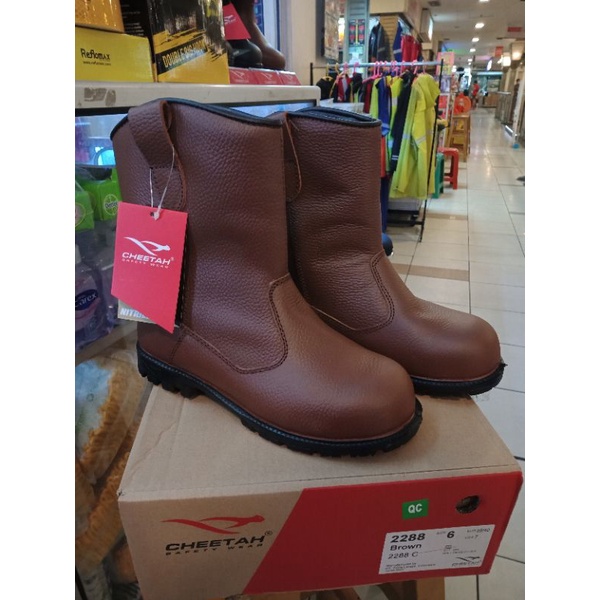 Jual SEPATU SAFETY KERJA/SEPATU PROYEK/SAFETY SHOES MERK CHEETAH 7288C