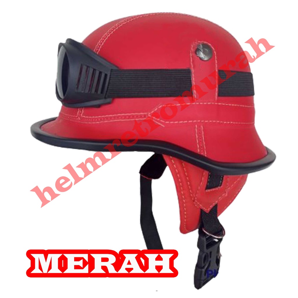 Jual Helm Nazi Dewasa Helm Retro Klasik Jadul Bergaransi Shopee Indonesia