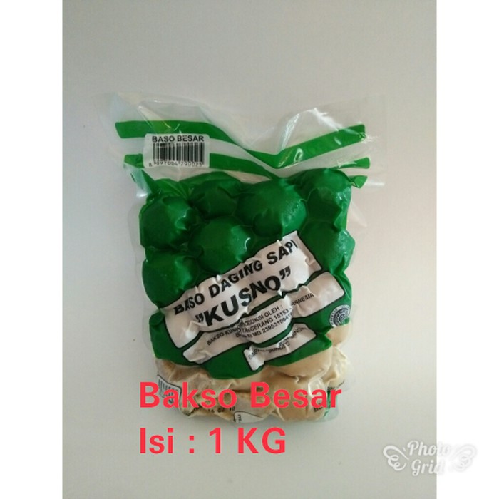 Jual Bakso Sapi Besar Daging Sapi Pak Kusno 1 Kg Shopee Indonesia