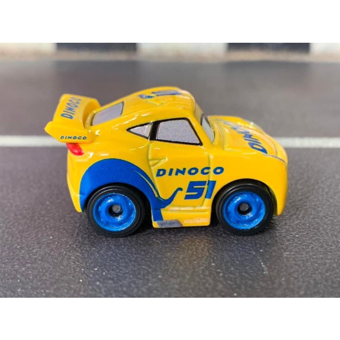 Jual Disney Pixar Cars Mini Racers Dinoco Cruz Ramirez Loose Pack - 4 ...