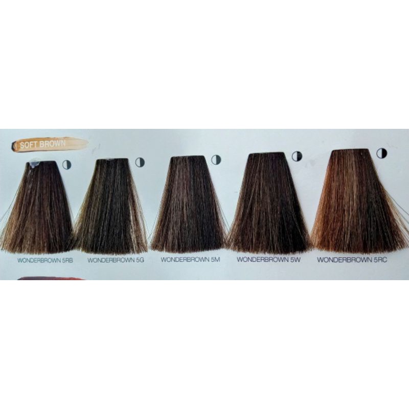 Jual MATRIX WONDER BROWN - semir cat rambut | Shopee Indonesia