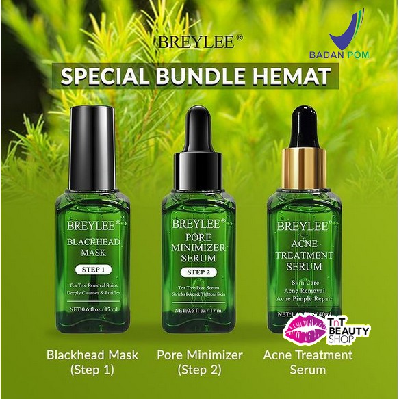 Jual Breylee Acne Treatment Serum Breylee Blackhead Mask Breylee