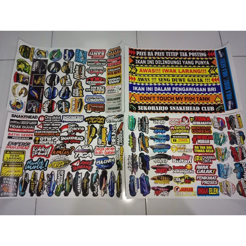Jual stiker chana | Shopee Indonesia