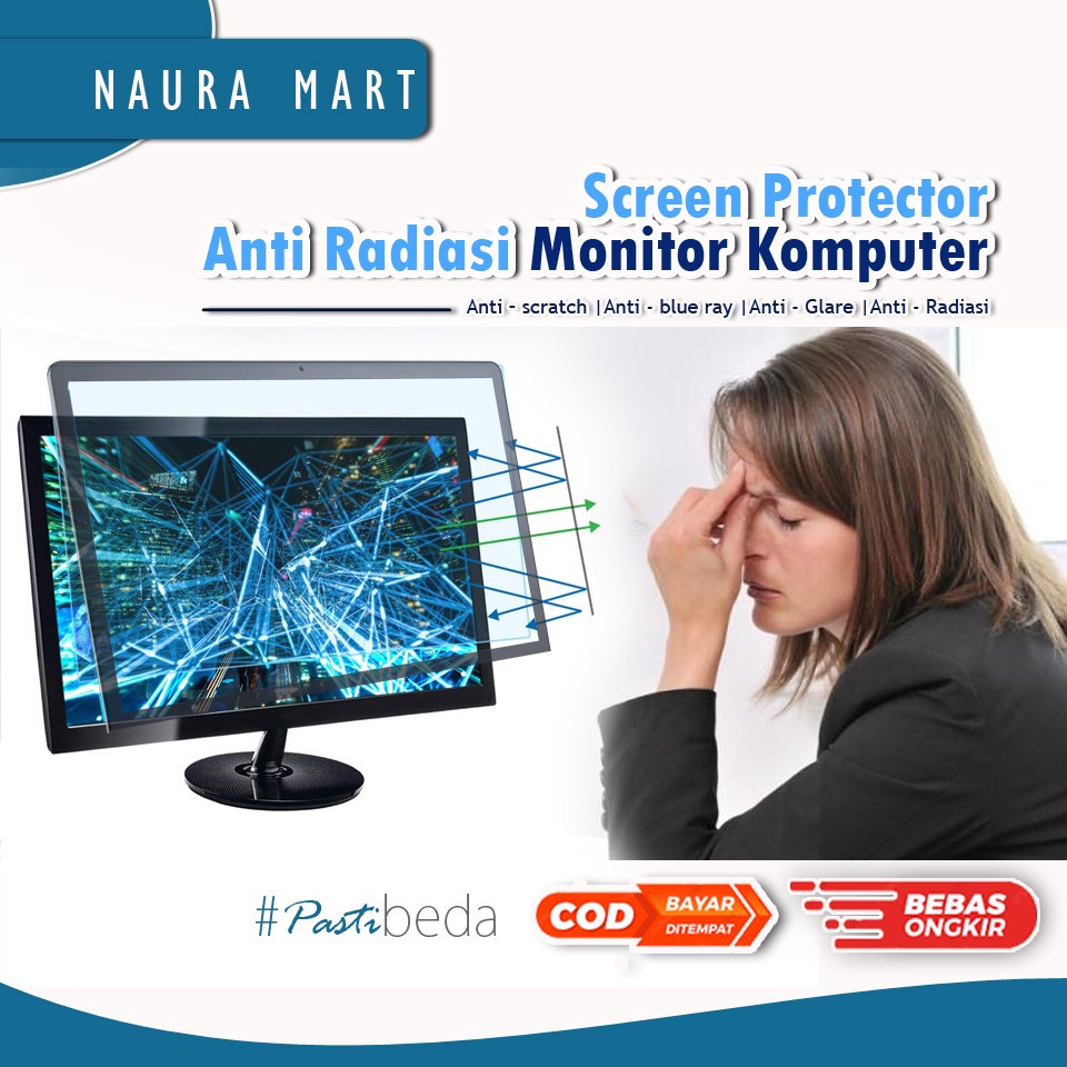 Jual Screen Protector screen Guard Anti Gores Anti Radiasi Pelindung