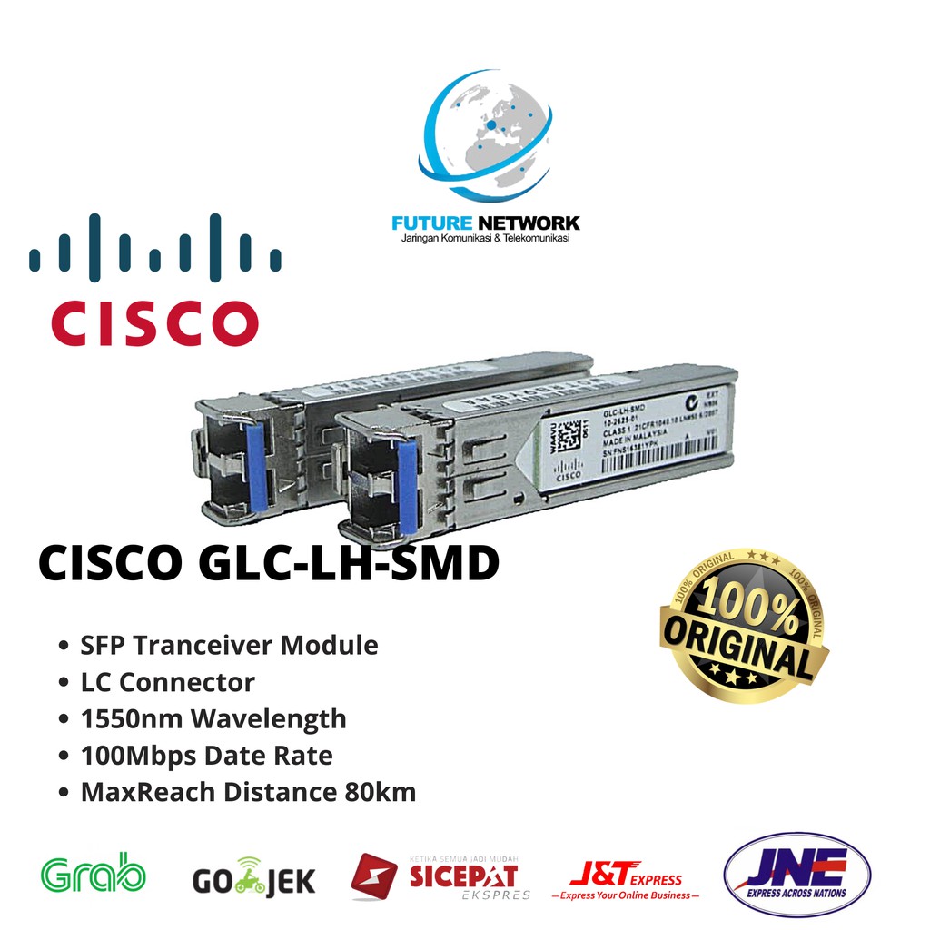 Jual CISCO GLC-LH-SMD-SFP TRANSCEIVER MODULE | Shopee Indonesia