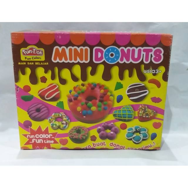 Jual Fundoh Mini Donuts / Amazing Food / Happy Factory | Shopee Indonesia