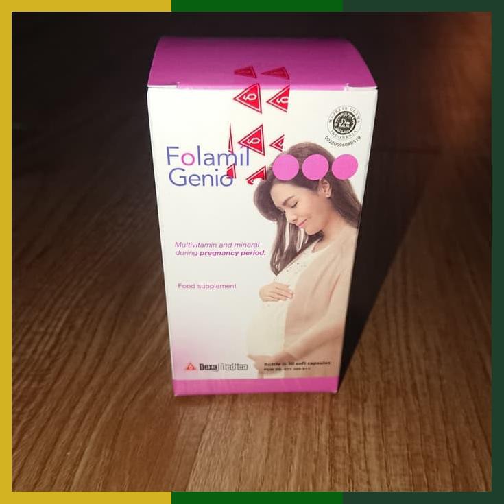 Jual Folamil Genio Isi 30 Kapsul | Shopee Indonesia