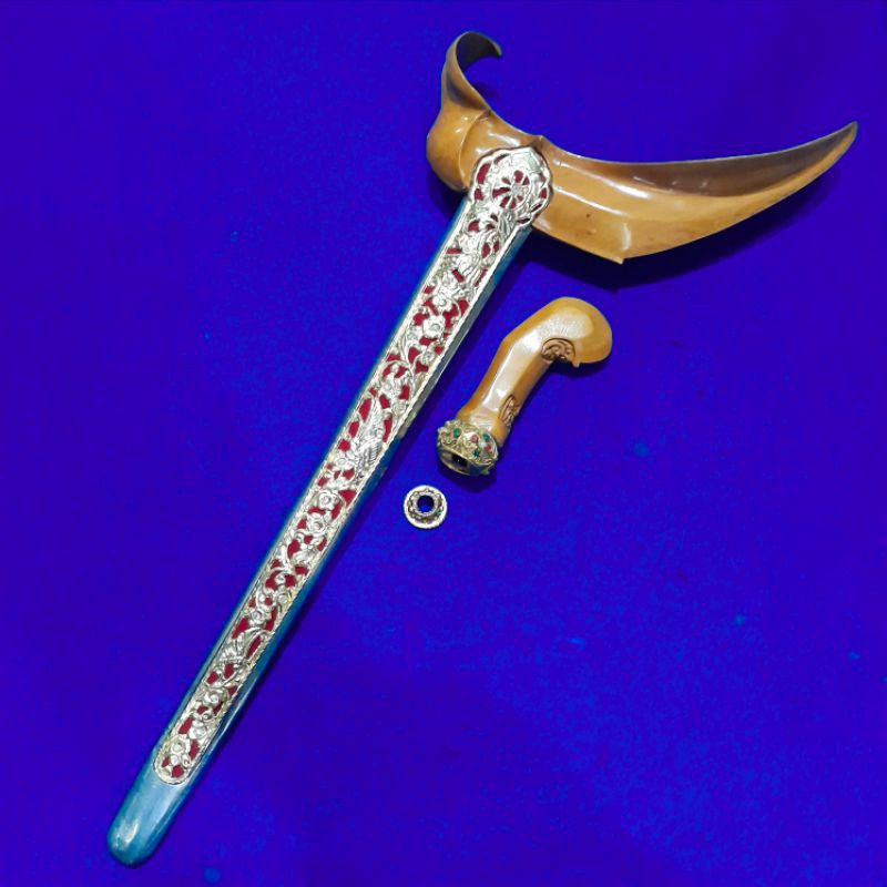 Jual Set Warangka Keris Ladrang Solo Surakarta Pendok Topengan | Shopee ...