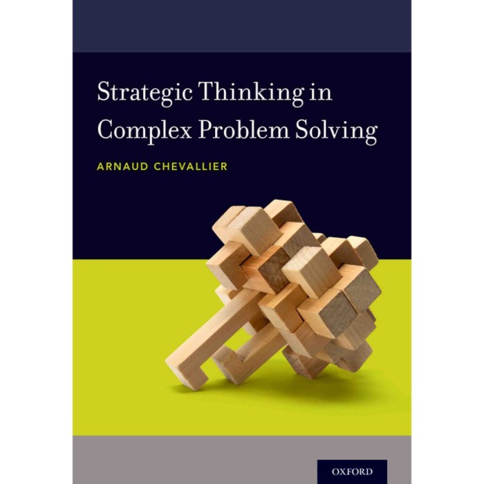Jual Strategic Thinking in Complex Problem Solving | Shopee Indonesia