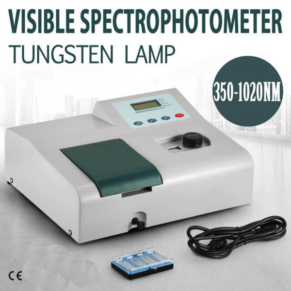 Jual Visible Spectrophotometer 721 3501020nm Spektrofotometer 6nm 220V