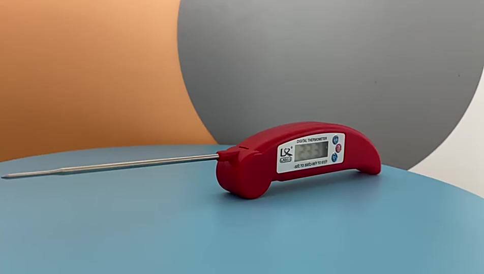 Jual Termometer Probe Digital Baja Tahan Karat Makanan Dapat Dilipat ...