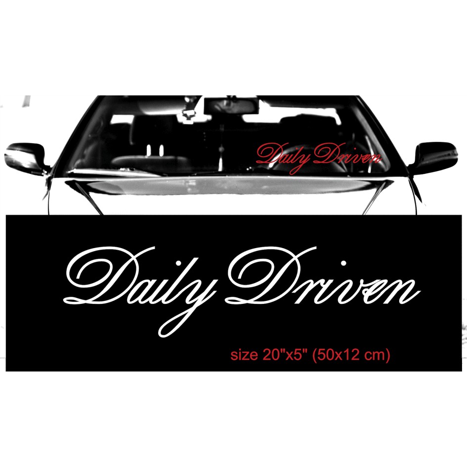 Jual STIKER JDM DAILY DRIVEN STICKER JDM DECAL Shopee Indonesia