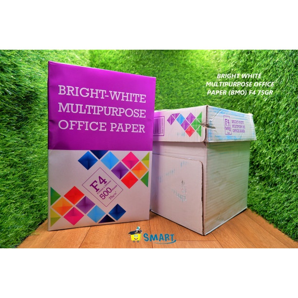 Jual KERTAS HVS BRIGHT WHITE MULTIPURPOSE OFFICE PAPER F4 75GRAM ...