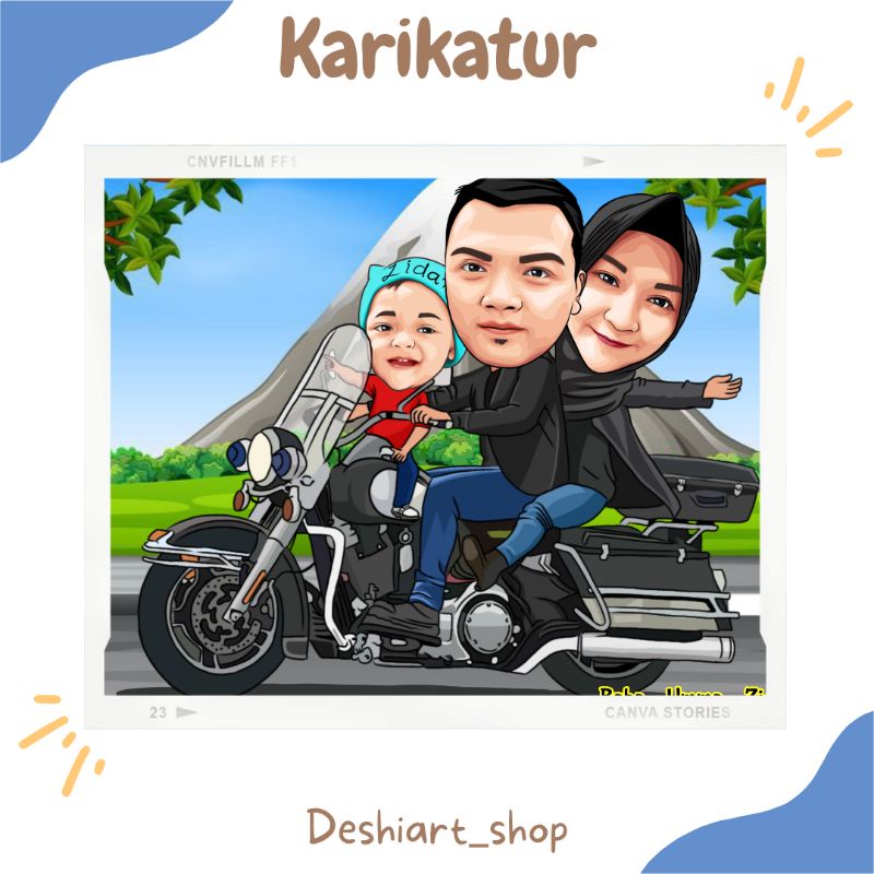 Jual [SOFT FILE] Edit Karikatur / Jasa Edit Kartun | Shopee Indonesia