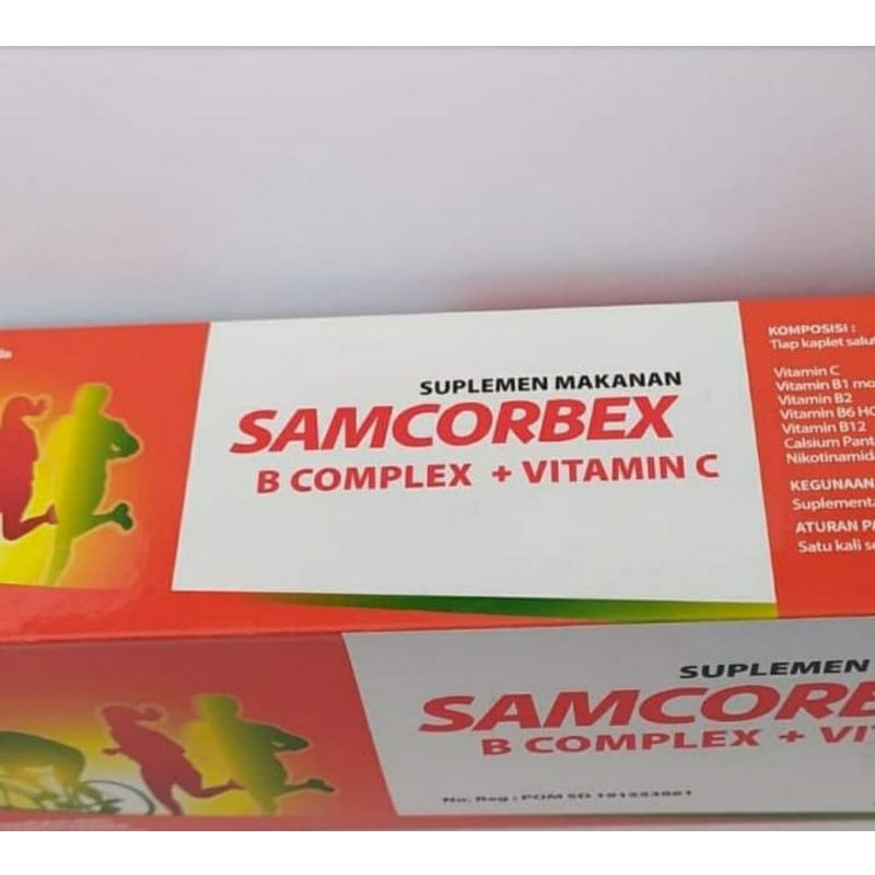 Jual samcorbex vit C 500mg(multivitamin) | Shopee Indonesia