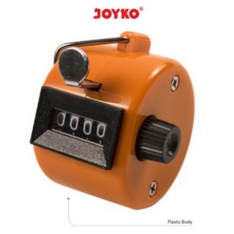 Jual Hand Tally Counter Alat Hitung Cepat Zikir Manual 4 Digits JOYKO ...