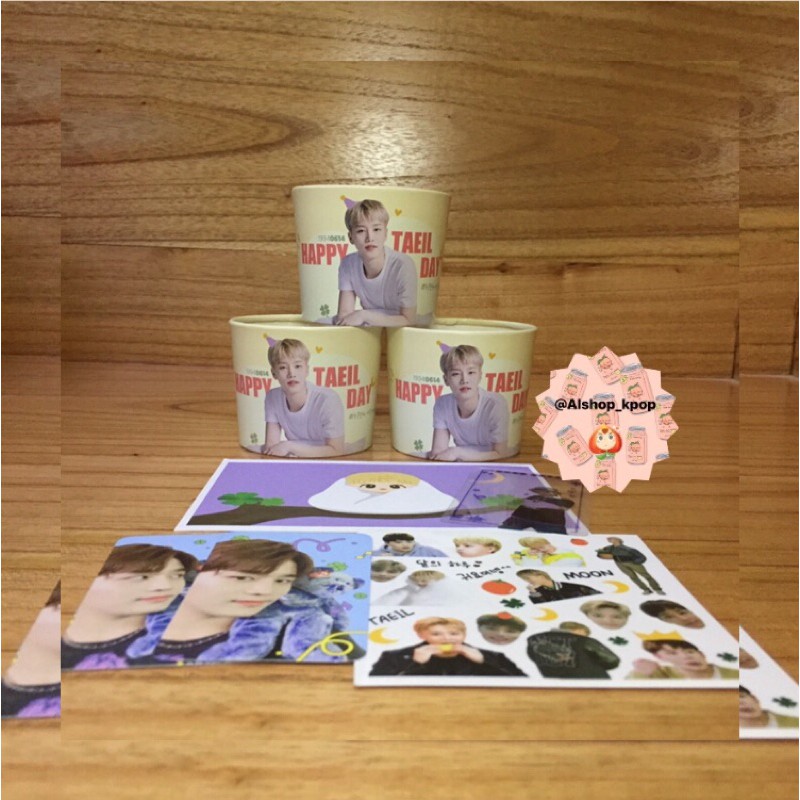 Jual Ready Stock Cupholder Bday Taeil Gift Sesuai Foto Wajib Co